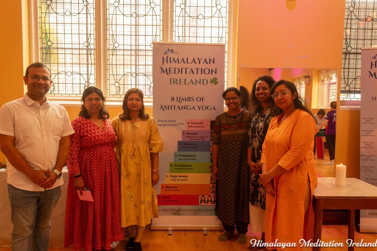 🧘‍♀️ On the eve of #InternationalYogaDay, Himalayan Meditation Ireland hosted a beautiful yoga session at Portobello Community Centre. A wonderful way to promote physical &amp; mental well-being through this timeless practice. 🙏

#CommunityWellbeing #MindBodyBalance