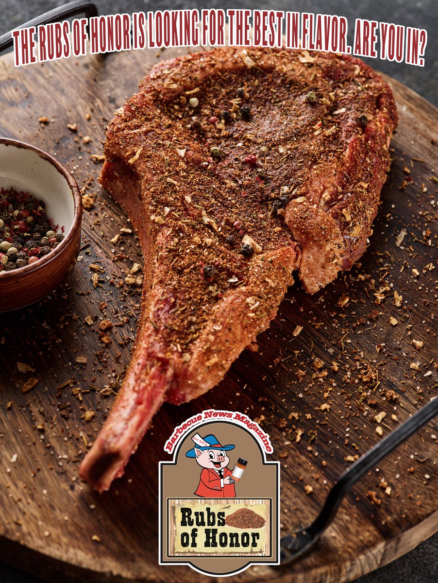 Barbecue News Magazine is proud to host the 2025 Rubs of Honor Contest — and they’re calling on NBBQA members to step up and show out.

Whether you’ve got a backyard blend or a store-shelf star, this is your chance to get noticed.
Don’t wait — enter here: bit.ly/ROH2025Form