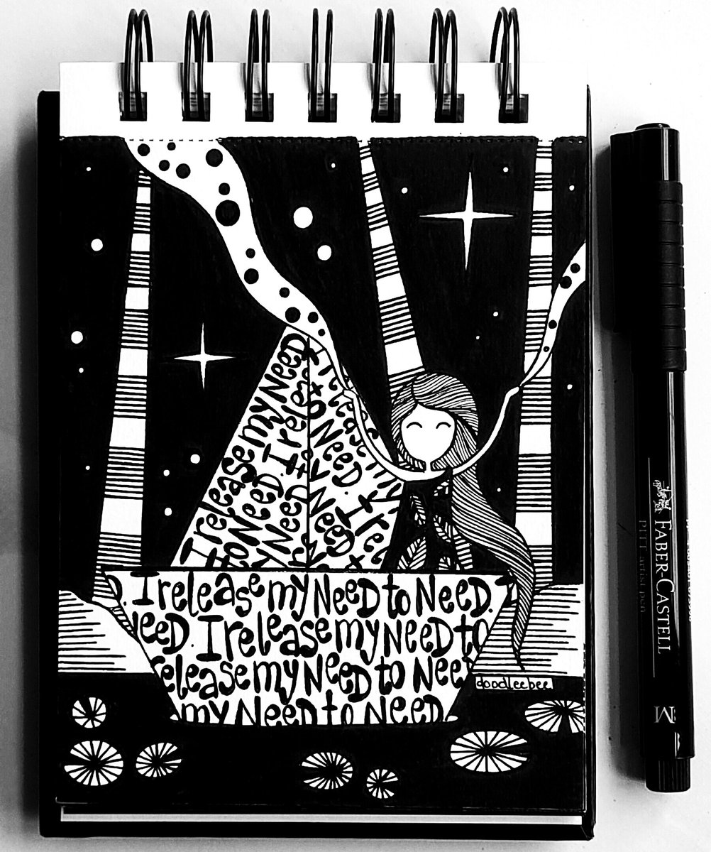 pri_silver's tweet image. You may not really need what you think you need.
Sometimes, releasing the need to need works like a charm.
Take a deep breath and release it all.
#Doodleebee #affirmation #selfcare #art #mentalhealth #mindset #trust #letgo