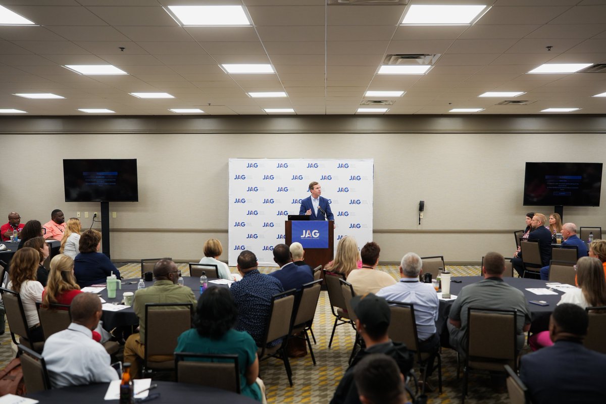 GovAndyBeshear's tweet image. Empowering children to become the leaders of tomorrow is important work that should be celebrated. It was an honor to recognize the life-changing impact of @JAGnational and JAG Kentucky this week as they continue to show youth in Kentucky and beyond that their futures are bright.
