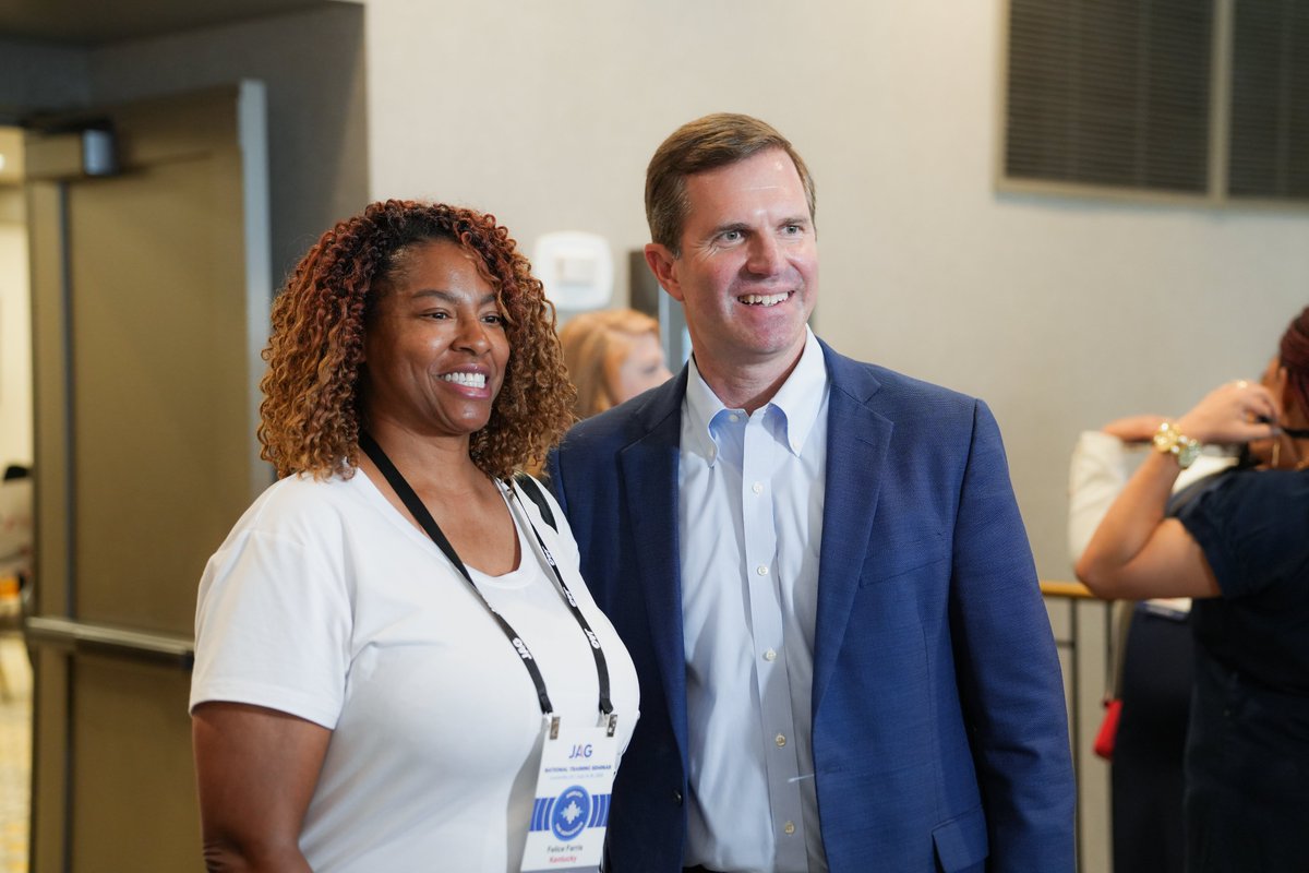 GovAndyBeshear's tweet image. Empowering children to become the leaders of tomorrow is important work that should be celebrated. It was an honor to recognize the life-changing impact of @JAGnational and JAG Kentucky this week as they continue to show youth in Kentucky and beyond that their futures are bright.
