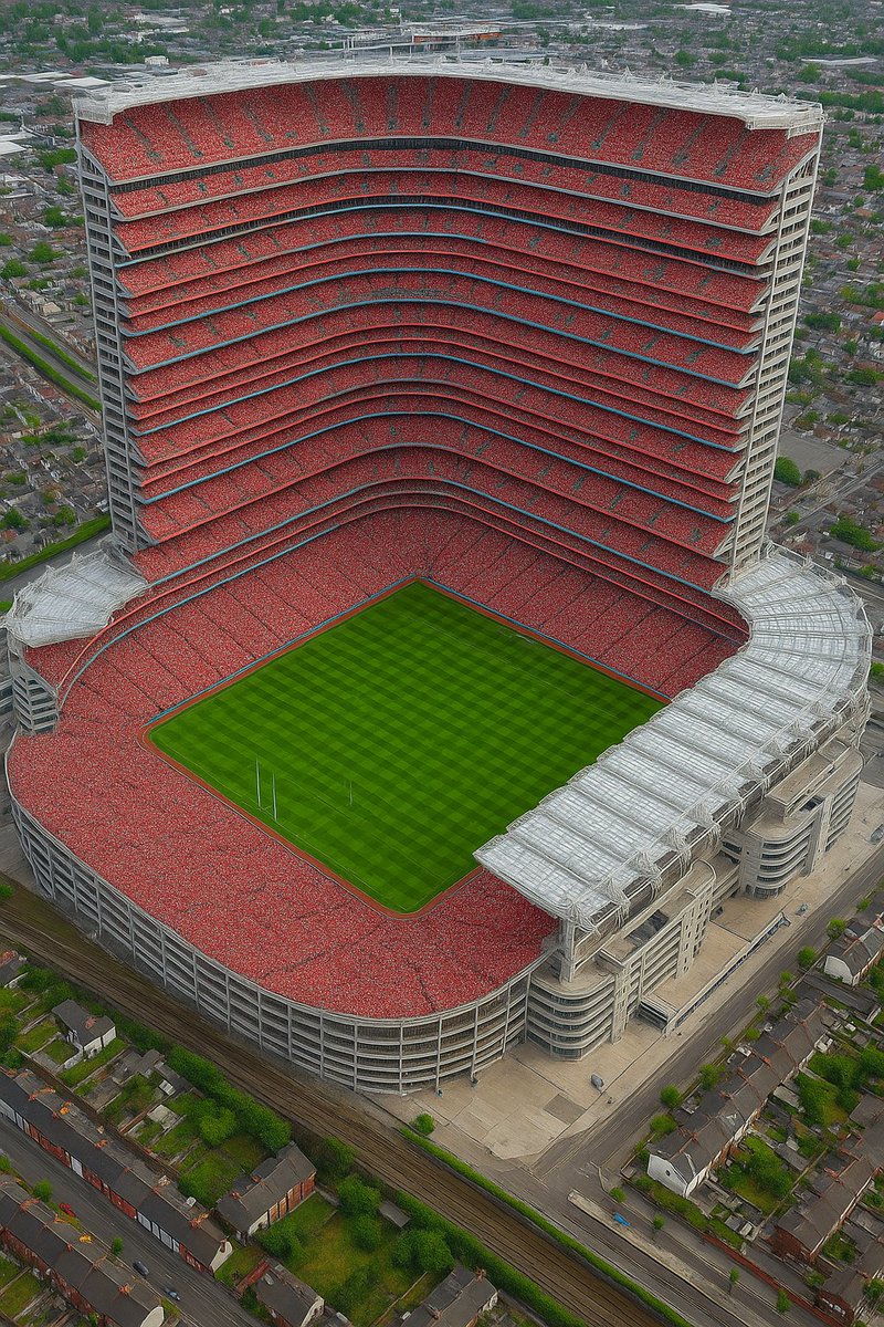 I propose an upgrade to Croke Park to accommodate the demand from Cork hurling supporters. (Made with AI) 

#Cork #hurling #GAA