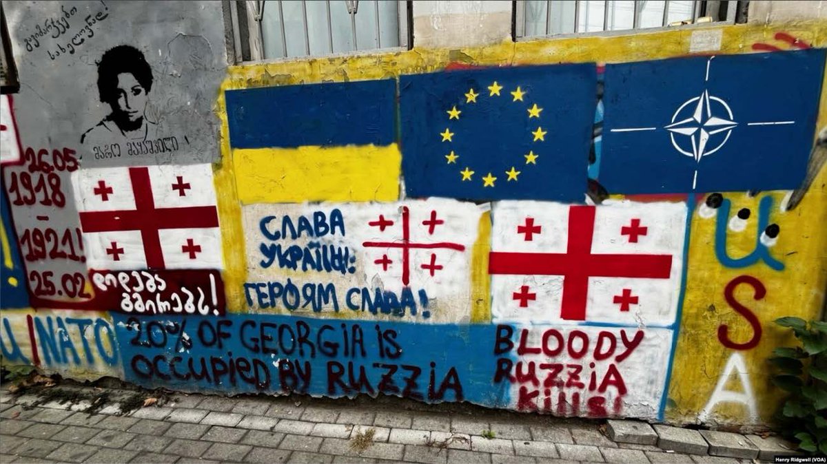 Riabl0's tweet image. Happy statehood day Ukraine ๐บ๐ฆ
As a Georgian, Iโll never stop praising Ukrainians for their courage. Youโre not just fighting for ur freedom but youโre also shielding the rest of the world, especially a country like ours that know too well what Russian aggression looks like ๐ฌ๐ช๐บ๐ฆ