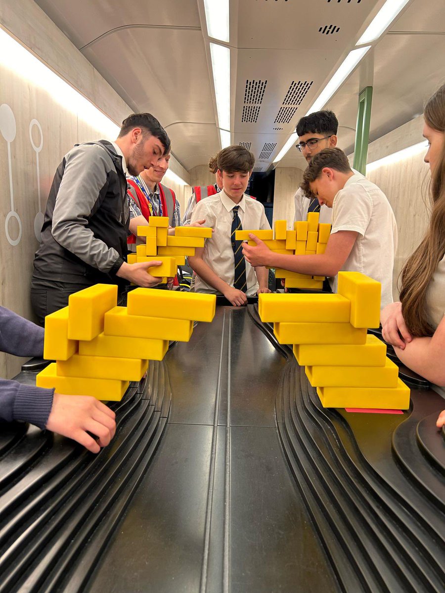 StGabrielsPD's tweet image. These Year9 students had a fantastic day with @railway200 and their inspiration train at London Euston exploring all the careers involved in the rail network with the help of @CominoNWCC @STOC_CAT