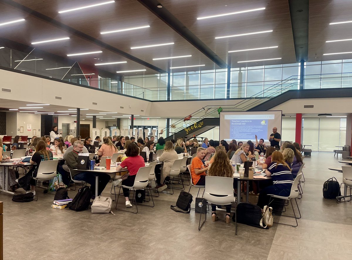 megangist's tweet image. It is Teacher Leader Symposium day! We are so grateful for our @rockwallschools teacher leaders who are completely committed to their professional growth as well as growing their professional learning community! #WeAreRockwallISD