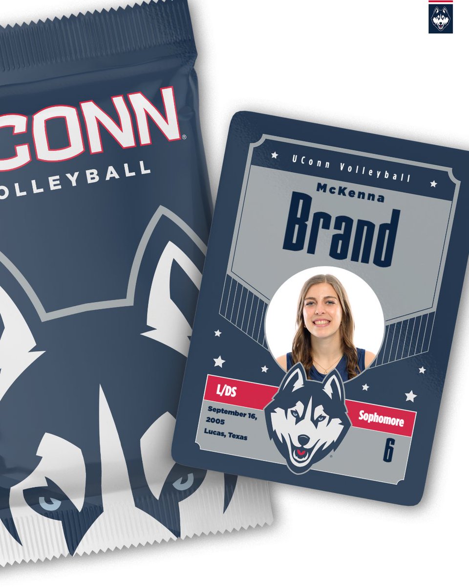 UConnVBall's tweet image. Dancin’ into her sophomore season, hear from last year’s @BIGEAST Freshman of the Year McKenna Brand! 💃