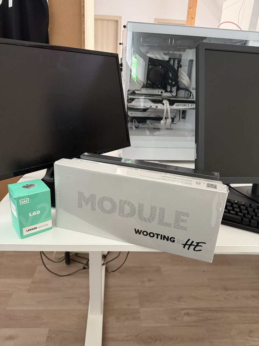 majkycs's tweet image. Thanks to @WootingKB for sending me this insane keyboard
And thanks @VentexMNG for make this happen
