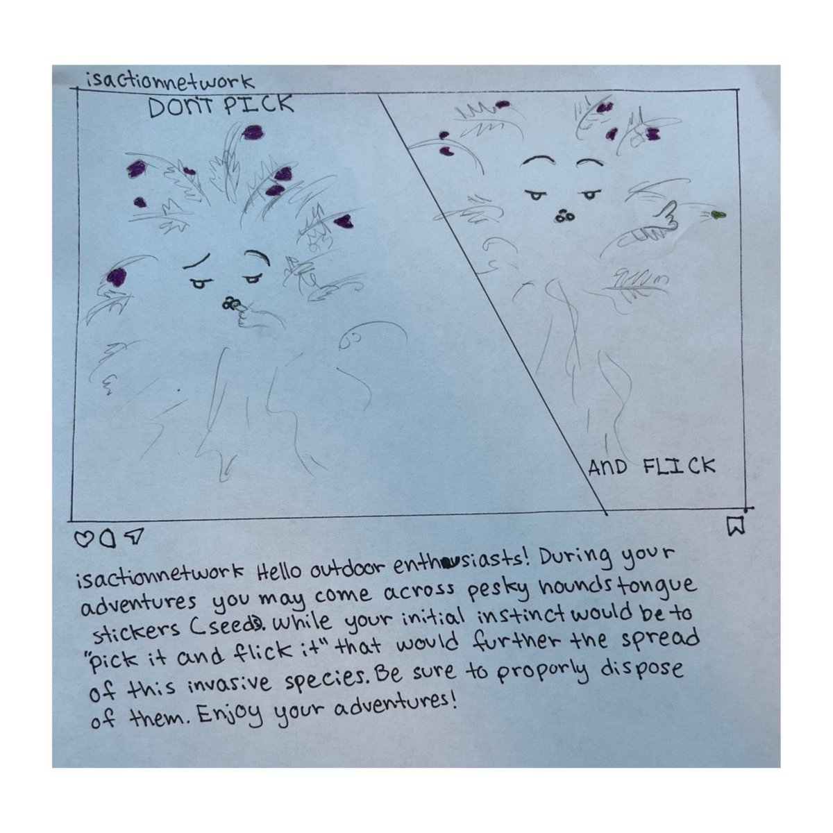 Stop_AIS's tweet image. Last week, we had the opportunity to lead two workshops for students at the annual 2025 Montana #4H Congress🐎✨
Students learned about preventing #invasivespecies & practiced #outreach by creating "mock" social media posts. Click through to see some of their amazing creations!