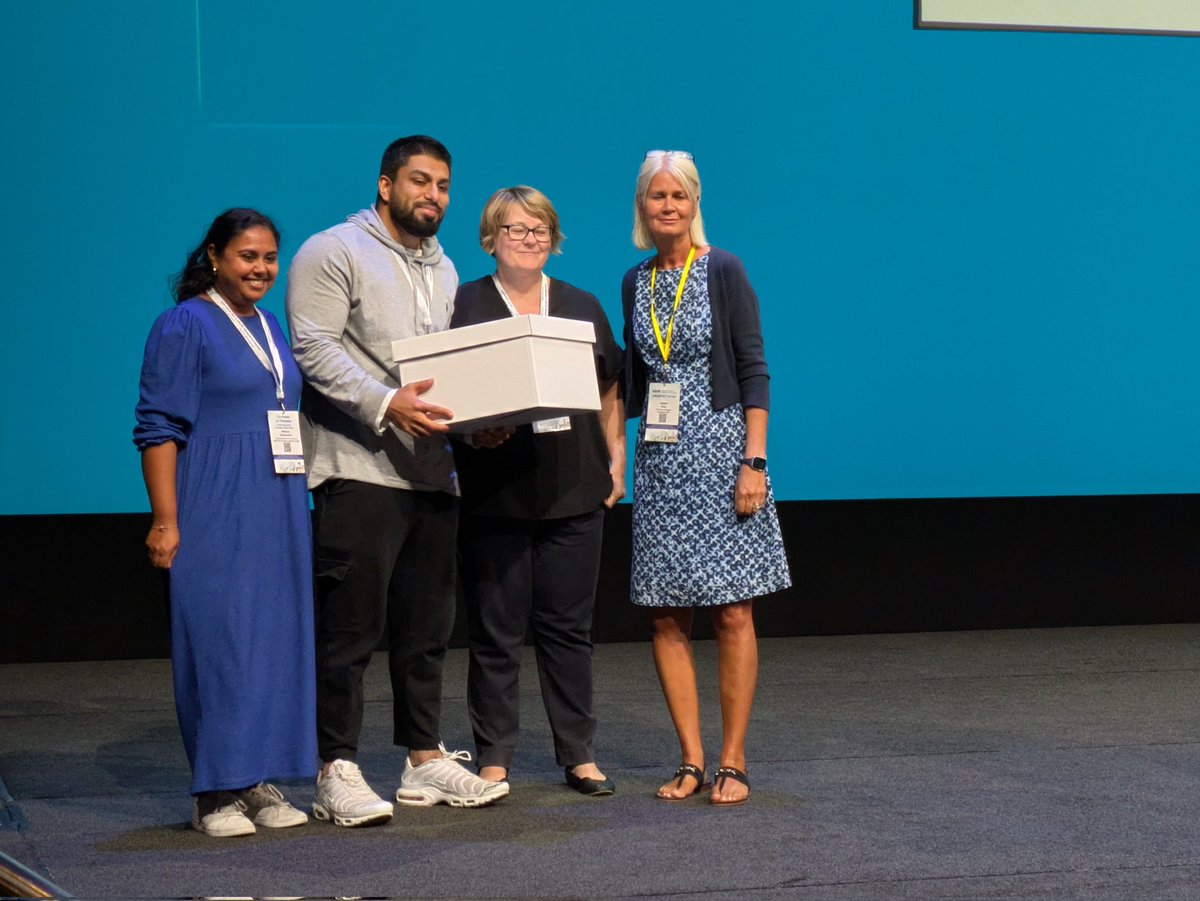 BirminghamBRC's tweet image. Ending #CRFBRC25 on a high with poster prizes - huge congratulations to winners:
Jo Merrifield (@EdinburghCRF)
Shuk Wa Lau (@uclh)
Frances Doyle (@royalmarsdenNHS)
Catherine Harvey (@KingsCRF)
Aalam Yousuf (@uclh) 👏👏👏
@NIHR_UKCRFN