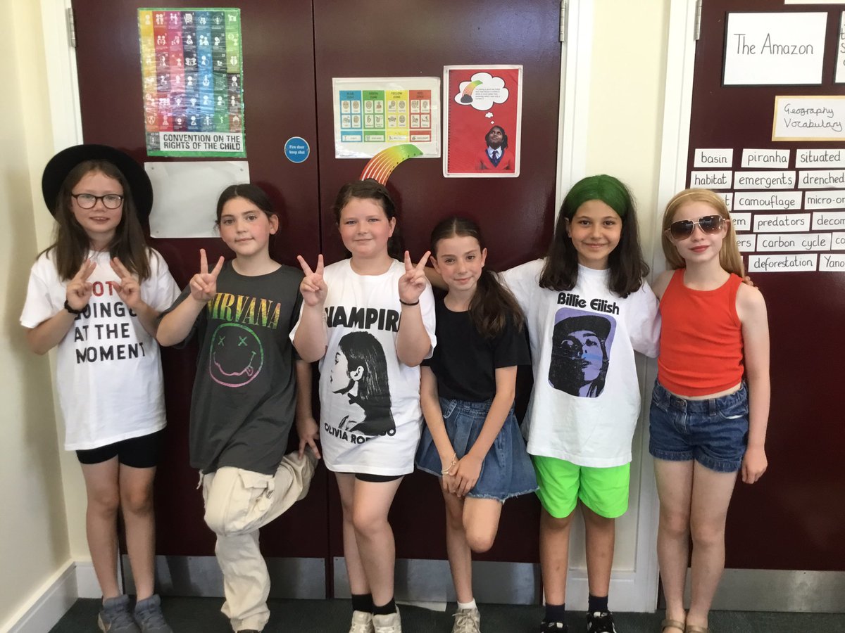 Looking spectacular for Music Inspiration Day.