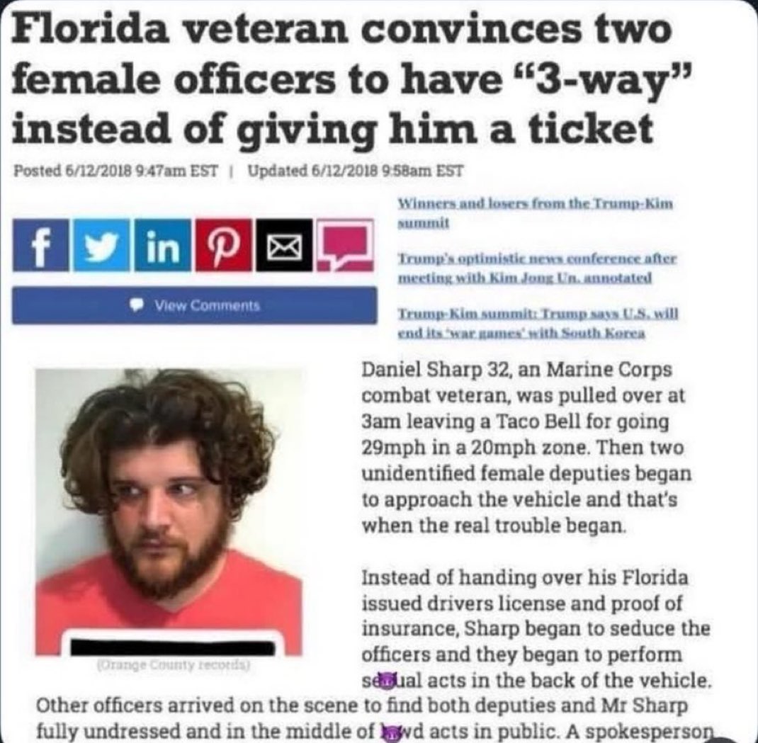 Florida man on stereoids…😎