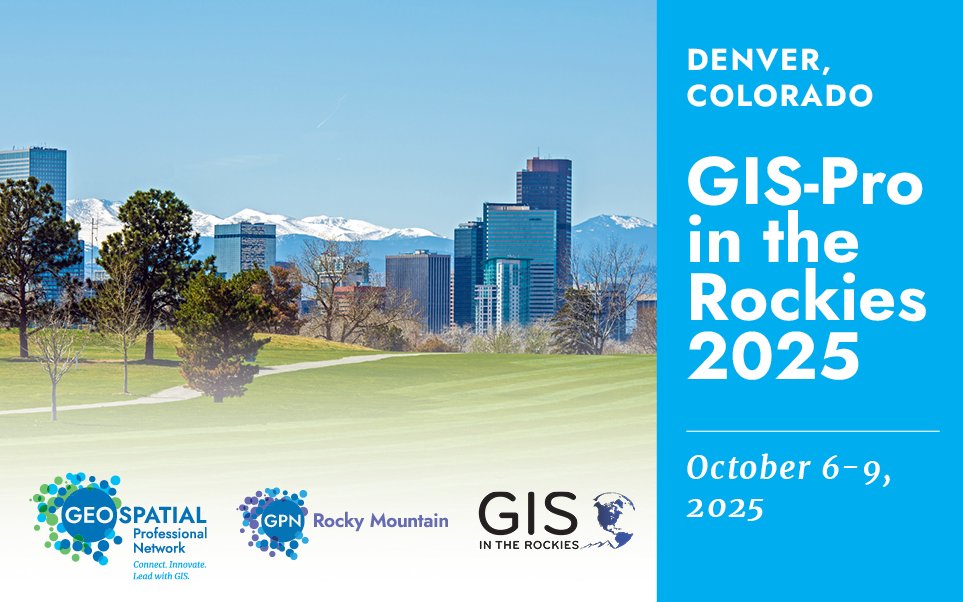 hopeworkscamden's tweet image. We’re excited to speak at the GIS Pro Conference in the Rockies in Denver, October 6–9, 2025! 🌍
Hopeworks will be joining the conversation to share how we’re using GIS to empower young professionals.
zurl.co/6Fq2q