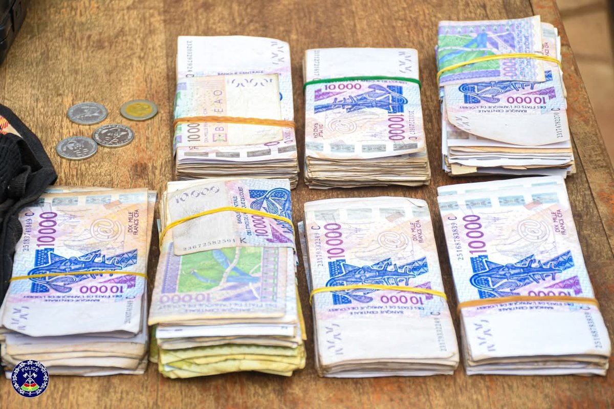 JusteMien's tweet image. #Ouagadougou
Le Service de la #Police judiciaire du #Centre a mis fin au parcours de 3 grps de présumés délinquants qui s’adonnaient aux actes d’agression à main armée, vol, recel d’engins à deux roues, faux monnayage, à #Rayongo, #Karpala, #Yamtenga et #Balkuy. #Lwili