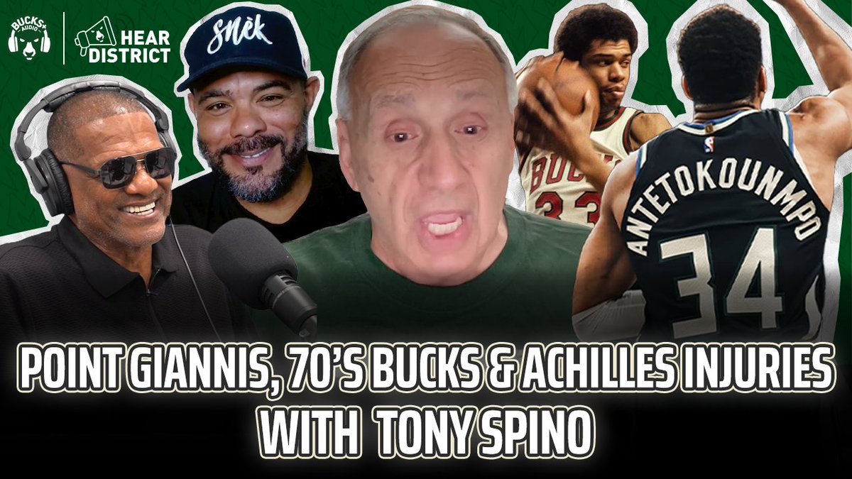 BucksPlusAudio's tweet image. 🚨New Hear District with @OlSkool888 & @PointForwardPro has arrived! 🚨 Topics include…
🏀 Unleashing Point Giannis.
👟 Why are there so many Achilles injuries?
☀️ Summer League Observations.
🥊 Kareem vs. Kent Benson.
That & much more on Hear District: youtu.be/mEEkXfvZhco?si…