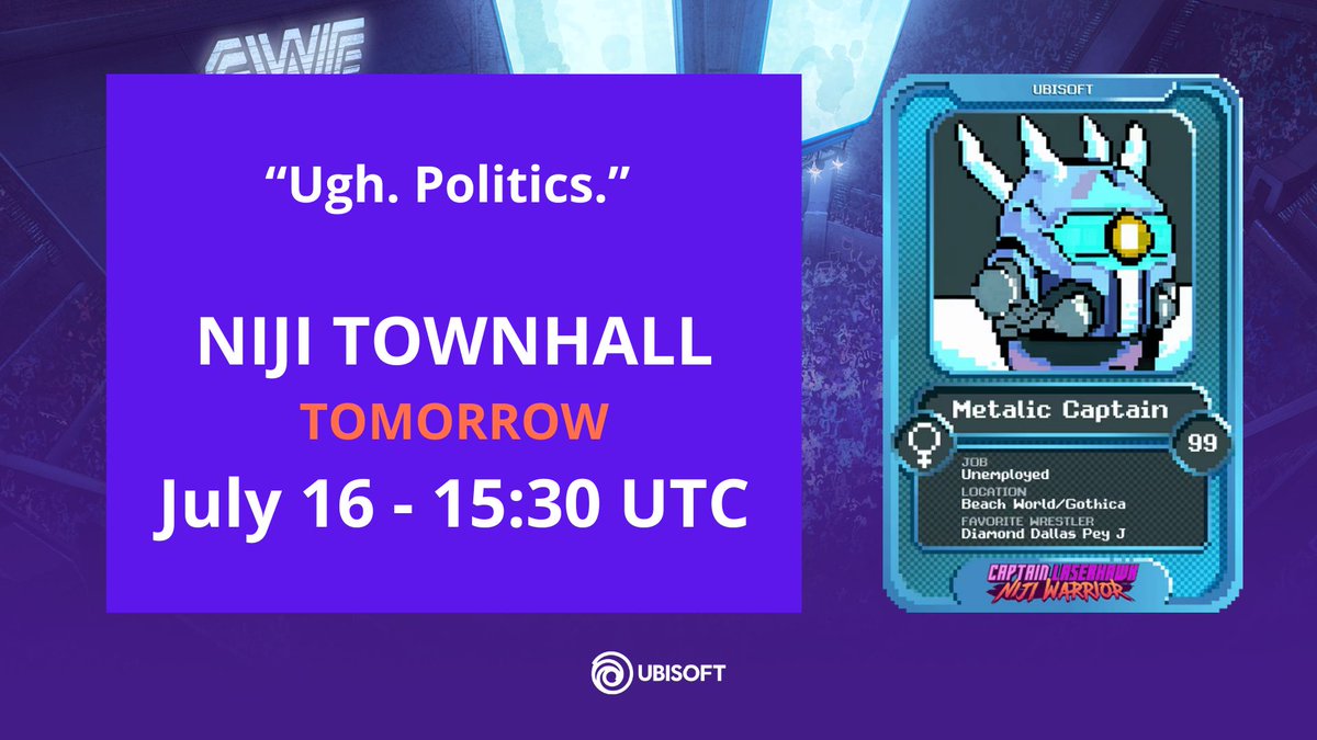 EdenOnline_exe's tweet image. 🚨 Attention, Niji holders:
Niji Townhall tomorrow – 15:30 UTC
🧠 Agenda:
• NijAIs took over Governance – WTH happened?
• Shaping what’s next – Open mic: your vision, your rules.
• New maps incoming – You vote, we build.
• Game design – Designers are tuning in. Got ideas?…