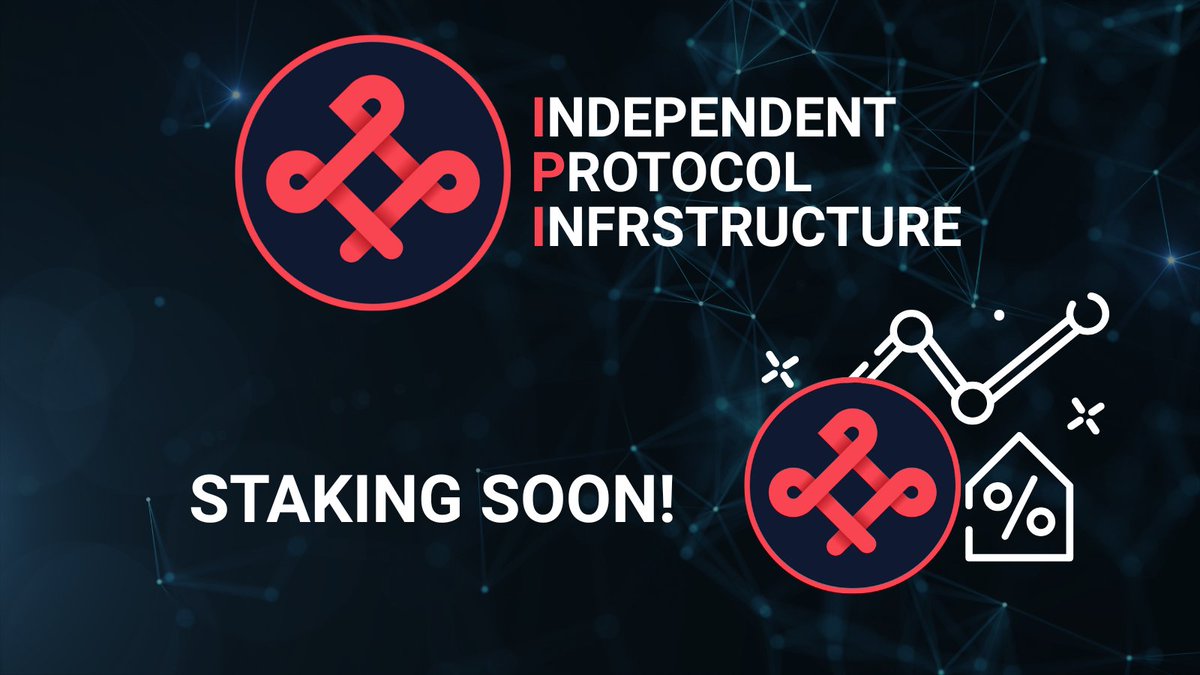 ipicoin_com's tweet image. Earn passive income by becoming part of the IPI revolution! Thanks to our innovative Proof of Network algorithm, staking IPI will provide you with regular rewards. This is a great opportunity to support decentralization while growing your assets. More details coming soon! 💰…