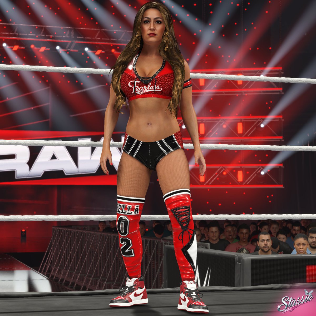 stassiefarron's tweet image. Nikki Bella is now available on my Patreon page! #WWE2K25