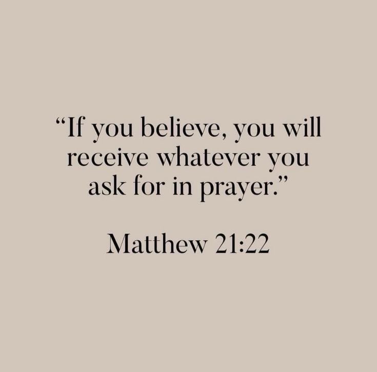 Matthew 21:22