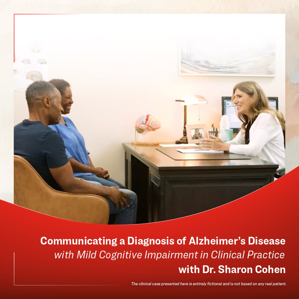 LillyMedical's tweet image. Swipe to explore two unique resources: Maria’s case in our ConnectAD Clinical Cases, and Dr. Cohen’s demonstration of effective communication during the diagnosis of mild cognitive impairment due to Alzheimer’s disease.
Click to view the cases here: e.lilly/4kvVHsA