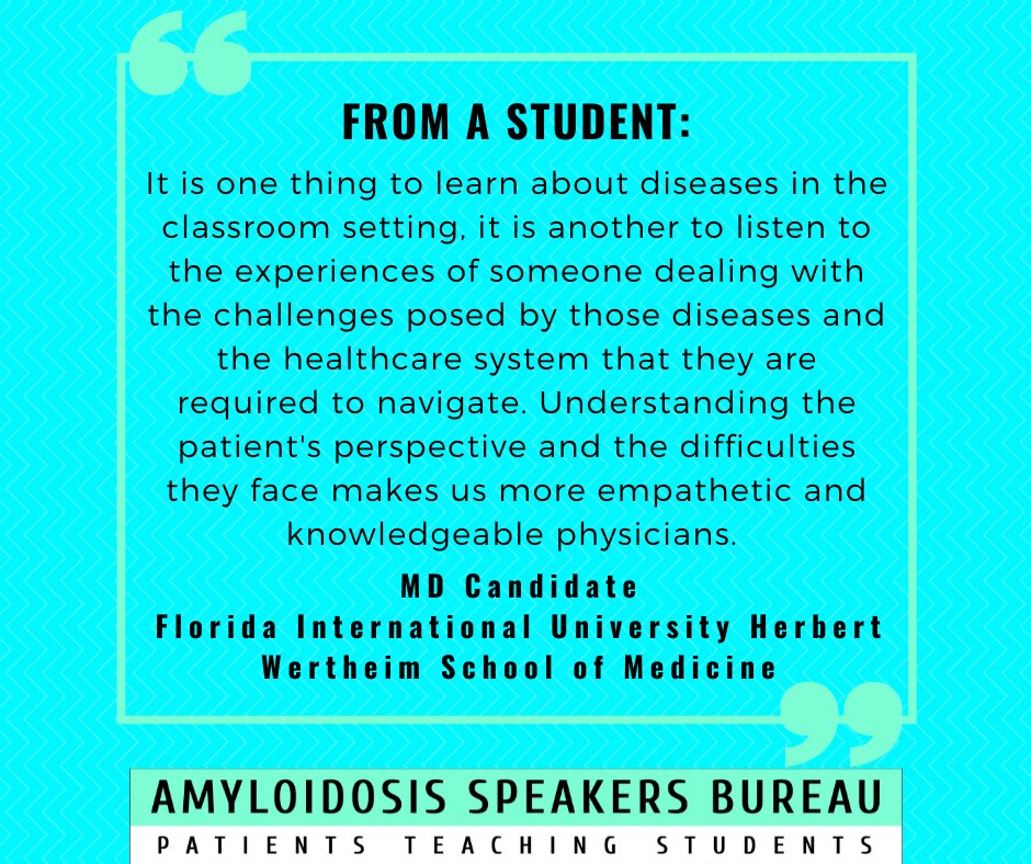 Amyloidosis Speakers Bureau (@amyloidosis_asb) on Twitter photo 