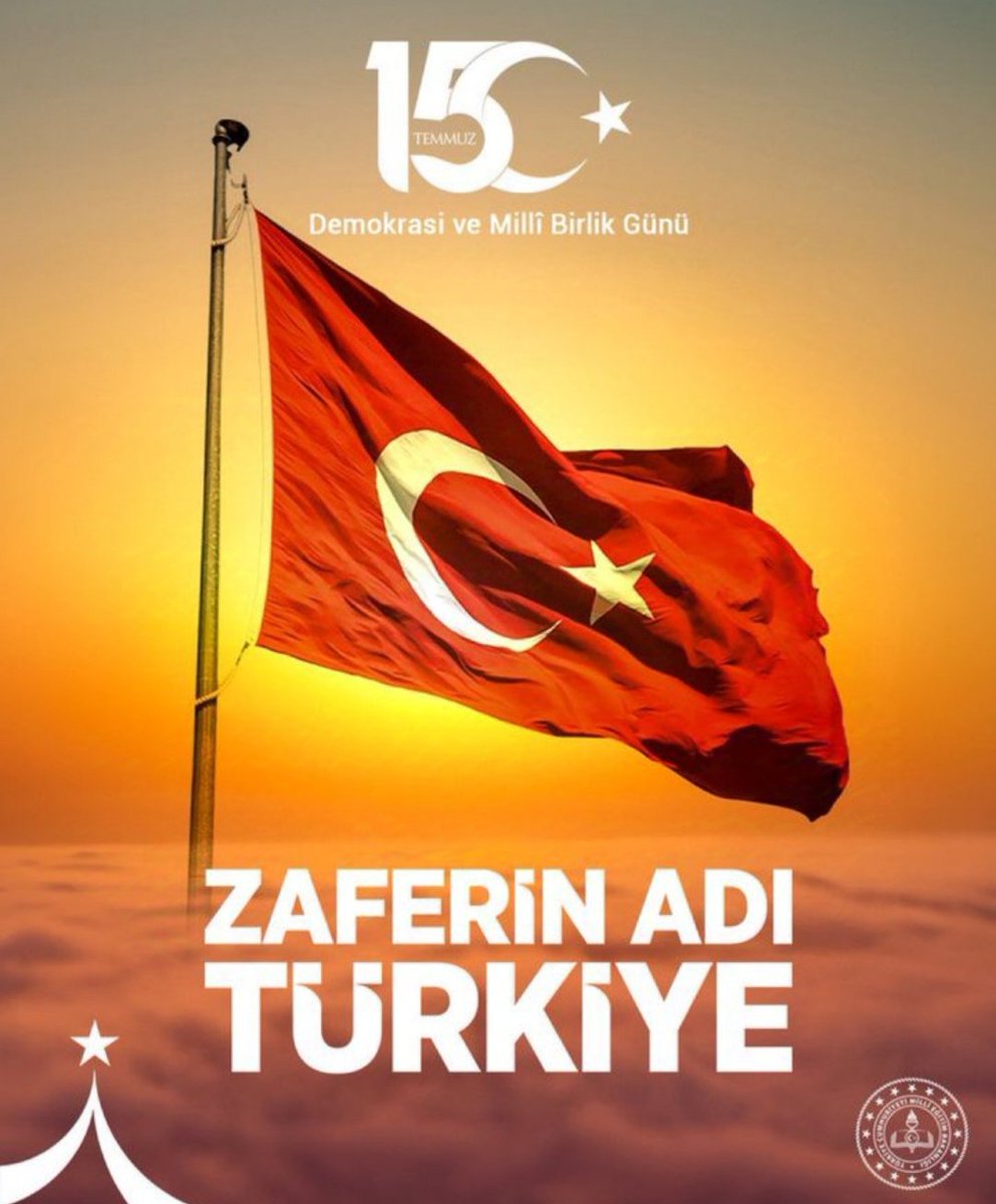 Türkiye Cumhuriyeti’nin geleceğini hedef alan hain darbe girişiminin 9. yılında demokrasi şehitlerimizi saygı ve rahmetle anıyoruz. 

#15TemmuzDemokrasiveMilliBirlikGünü
<a href="/tcmeb/">Millî Eğitim Bakanlığı</a> 
<a href="/mardinilmem/">Mardin İl Millî Eğitim Müdürlüğü</a> 
<a href="/DerikKaymakam/">T.C. Derik Kaymakamlığı</a> 
<a href="/MstfaKAHRAMAN/">Mustafa KAHRAMAN 🟢🇹🇷</a>