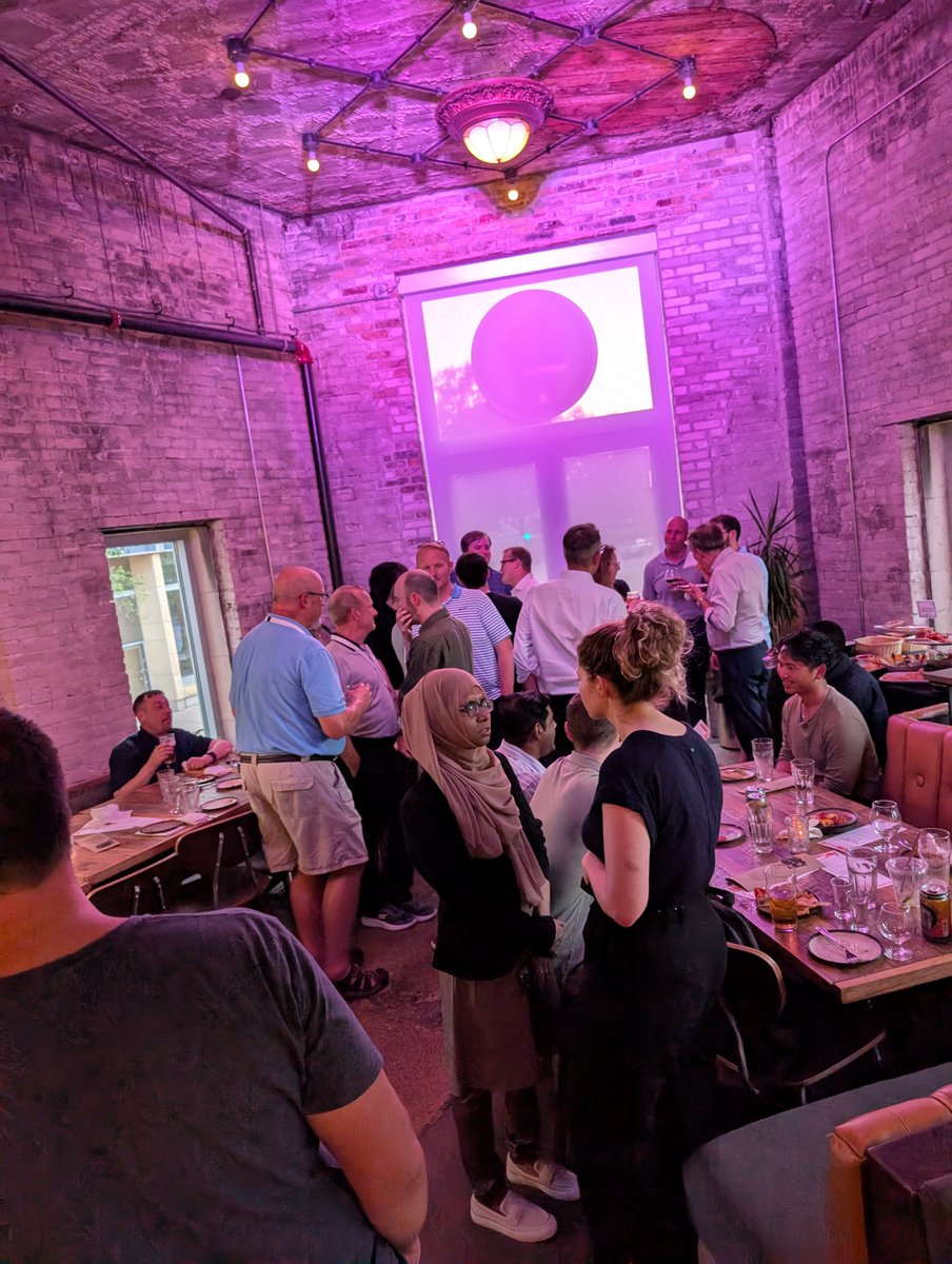 PurdueHSCI's tweet image. It was great reconnecting with alumni and making connections with current students at our Purdue Night at #HPS2025 last night! @hps_org #healthphysics #boilermakers #purdue #purdueuniversity #PurdueHHS