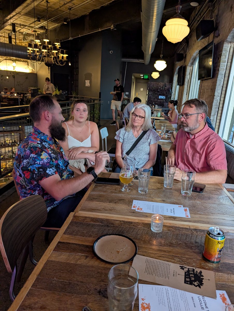 PurdueHSCI's tweet image. It was great reconnecting with alumni and making connections with current students at our Purdue Night at #HPS2025 last night! @hps_org #healthphysics #boilermakers #purdue #purdueuniversity #PurdueHHS