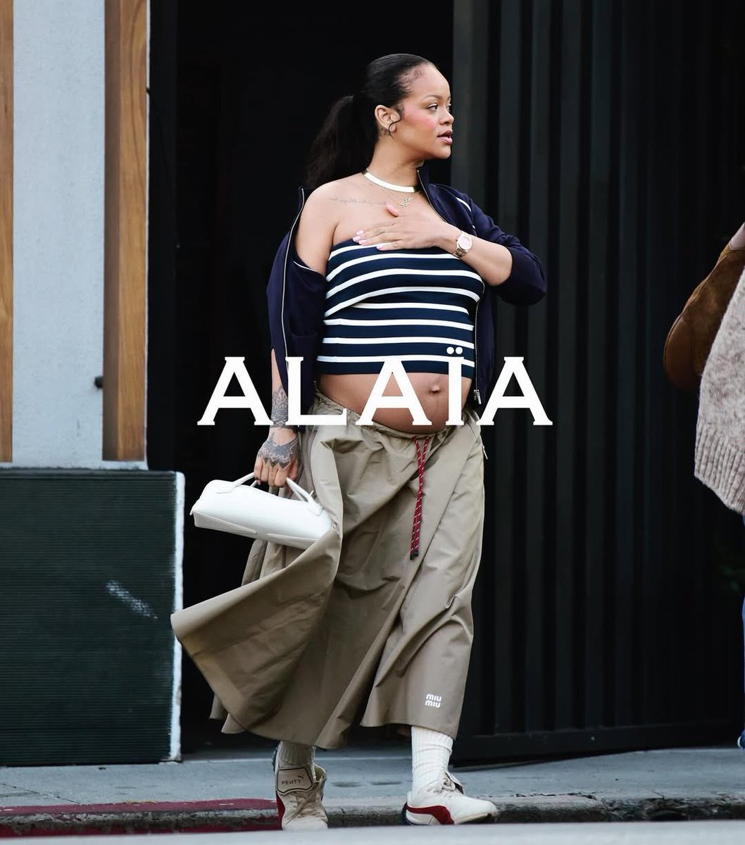 Omgg is Rihanna the new face of Alaïa ??? This is insane