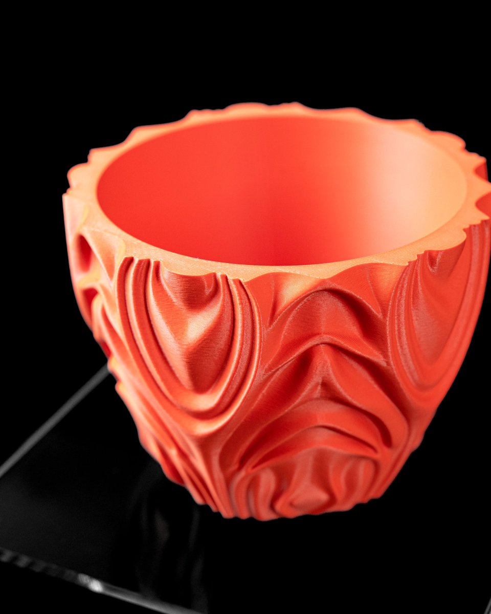 MODERNMACHINE3D's tweet image. Corru Planter Pot by MODERN MACHINE
STL available on our @Thangs3D profile. You can start 3D printing this yourself.