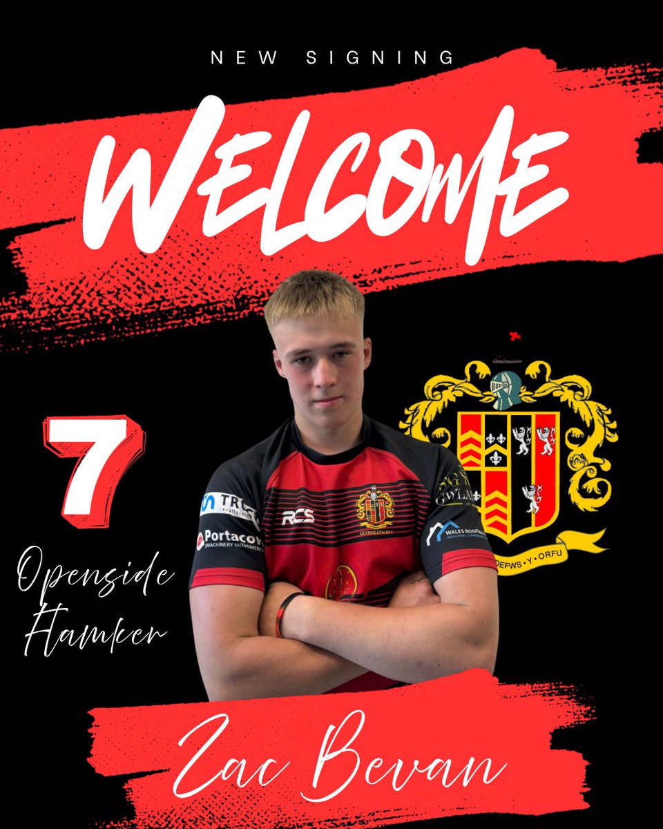 ✍🏻SIGNING NEWS ✍🏻
Our first announcement of the new season is Youth graduate Zac Bevan. 

Zac has been involved with the Ospreys Academy and is a hard-working and hard-hitting 7 (which must run in the family 💪🏻) and is also a strong line-out jumper. 

#welcomeaboard #1stXV
