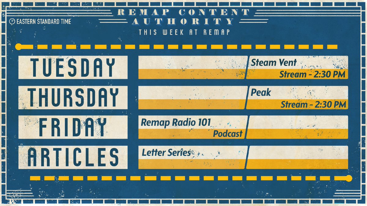RemapRadio's tweet image. We're still navigating some health issues this week, so your continued patience is appreciated. remapradio.com/other/this-wee…