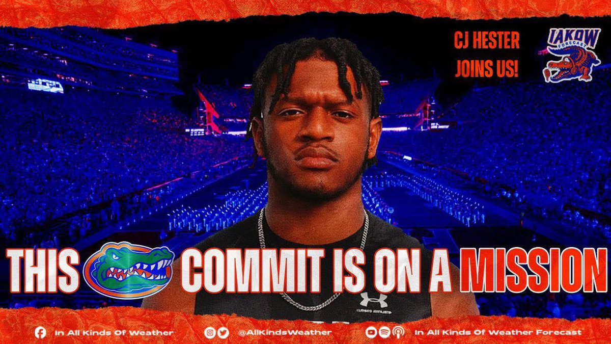 Our conversation with #Gators commit <a href="/CliftonHester14/">CJ.Hester</a> is live!

See for yourself why this ⭐️⭐️⭐️⭐️ DB is ahead of his time, and how he already prepares like a professional: 🔗 youtu.be/z8omSt9Q8TM?si…