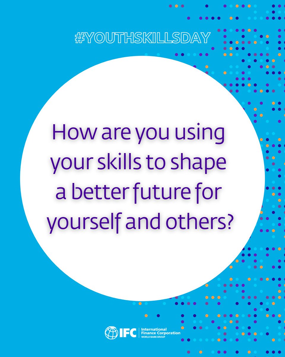 💡 Every skill has power. Every story has an impact.

How are you using your skills to shape a better future—for yourself and your community?

Celebrate your journey. Inspire others.

💬 Drop your story in the comments or tag a young changemaker who inspires you! #YouthSkillsDay