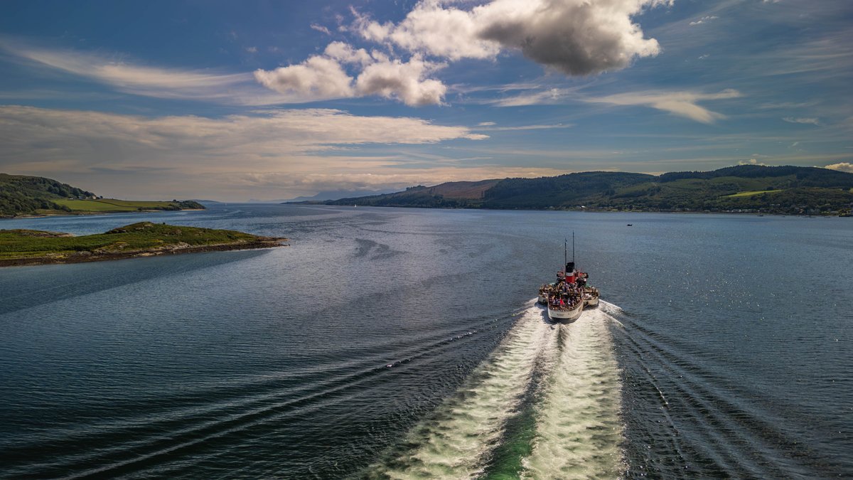 PS_Waverley's tweet image. 📷 PSPS Evening Cruise Round Bute 📷
Join us for a special fundraising evening cruise aboard the iconic Waverley this summer, in support of the Paddle Steamer Preservation Society’s Scottish Branch 📷
Take in the stunning views as we steam past Garroch Head, Inchmarnock and…