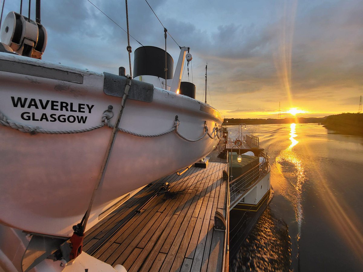 PS_Waverley's tweet image. 📷 PSPS Evening Cruise Round Bute 📷
Join us for a special fundraising evening cruise aboard the iconic Waverley this summer, in support of the Paddle Steamer Preservation Society’s Scottish Branch 📷
Take in the stunning views as we steam past Garroch Head, Inchmarnock and…