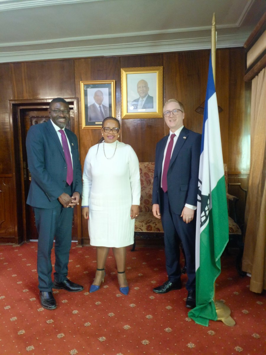Harry MacDonald (@harrymacdonald0) on Twitter photo A meeting of great legal minds as the UK candidate for the International Court of Justice, <a href="/DapoAkandeLaw/">Dapo Akande</a> met with Hon Deputy Prime Minister Nthomeng Majara here in Maseru. A meeting of great legal minds as the UK candidate for the International Court of Justice, <a href="/DapoAkandeLaw/">Dapo Akande</a> met with Hon Deputy Prime Minister Nthomeng Majara here in Maseru.