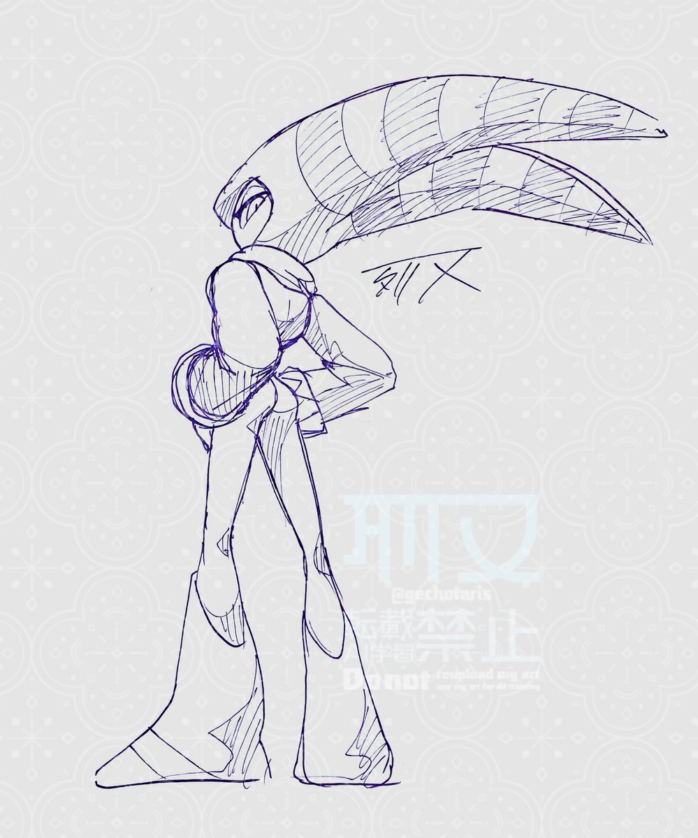 gechotaris's tweet image. うしろ