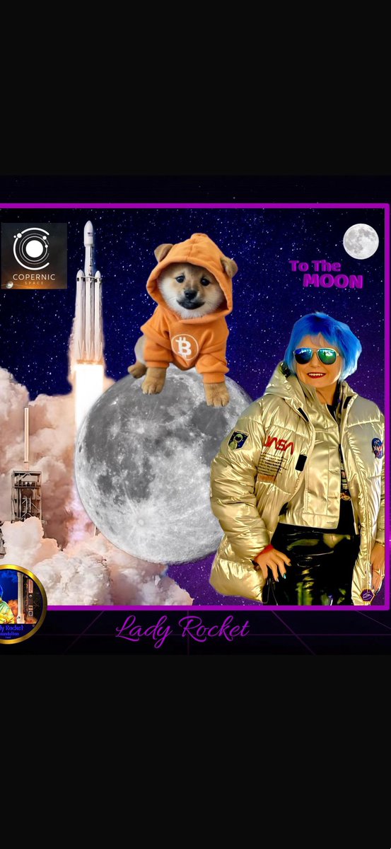 <a href="/danieldinizrj/">Daniel Diniz</a> <a href="/LeonidasNFT/">Leonidas 🧡 $DOG</a> <a href="/bitmaxdog/">bitmax $DOG</a> <a href="/dogdamassa/">DOG•DA•MASSA</a> @owlwizmaster <a href="/bit_lionarios/">₿runo 🧡 $DOG</a> <a href="/oakley/">Oakley</a> <a href="/CaioAmato/">Caio Amato</a> You are invited to my <a href="/LadyRocketSpace/">Lady Rocket</a>  real Rocket! Brands are totally untapped partners and I embrace them! To bring them to Space and crypto!

I am empowered to invite  <a href="/oakley/">Oakley</a> in Space with my irresistible Rocket -<a href="/LadyRocketSpace/">Lady Rocket</a> - I have rockets and will fly! And