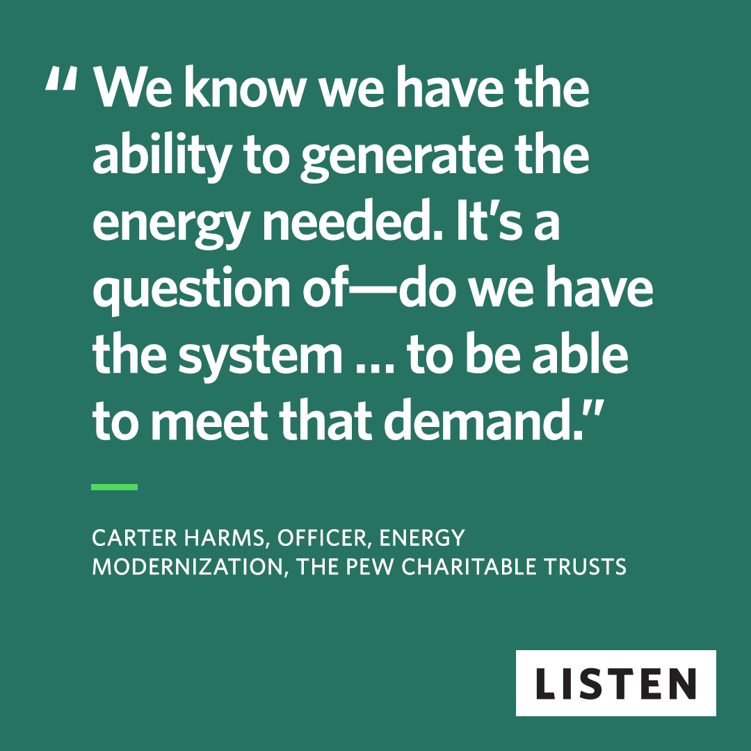 CarterHarms's tweet photo. 🎙️ Quick yap session with Pew's After the Fact Podcast. Listen to me talk about the grid, technologies that can help us get more out of it, and why vintage works for my apartment but not for the engine powering our economy. https://t.co/uas3klujul https://t.co/Xy87Ztopxk