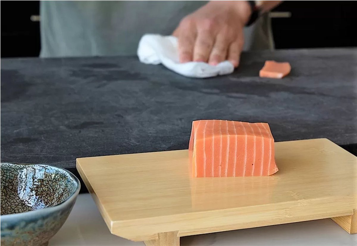 Lab-grown salmon is now being served at a U.S. restaurant. 

FDA-approved. 
Grown from real fish cells. 
No fishing required.

Here’s what that actually means.