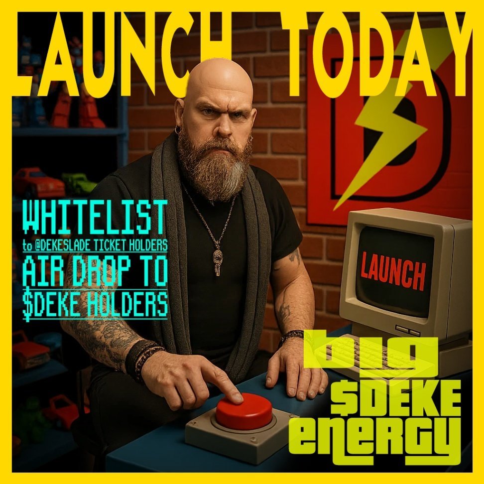 DekeSlade's tweet image. YES TODAY!!! Stream will be going live somewhere between 2-5 CST. Watch for it!!! WHITELIST TO TICKET HOLDERS AIRDROP TO HOLDERS OF $DEKE LFG!!!
On the @TheArenaApp!!!
Just a one-click sign-in with X!!!
LINK HERE: arena.social/?ref=DekeSlade