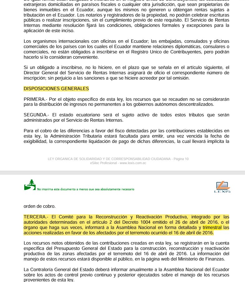 ¿Sabías que existe un informe de la Asamblea Nacional desmontaba la acusación por peculado en el #CasoReconstrucciónDeManabí?
Y aún así… ¡el Tribunal lo bloqueó como prueba!
Veamos por qué esto es gravísimo👇

La ley de Solidaridad OBLIGA a reportar a la Asamblea Nacional...
🧵