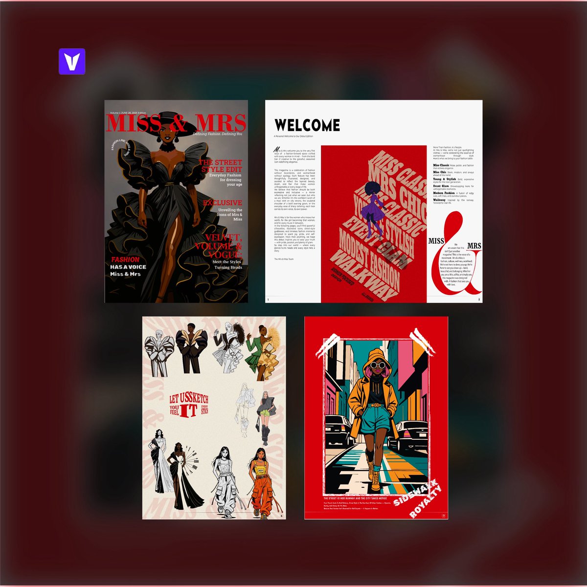 devanddesignhq's tweet image. STUDENT SPOTLIGHT✨🥂
Say hello to @DesignChloe winner of our second bi-weekly Bootcamp Challenge!

From illustration to execution , her work stood out.
We’re proud to spotlight this rising creative from the Dev and Design UI/UX Bootcamp !