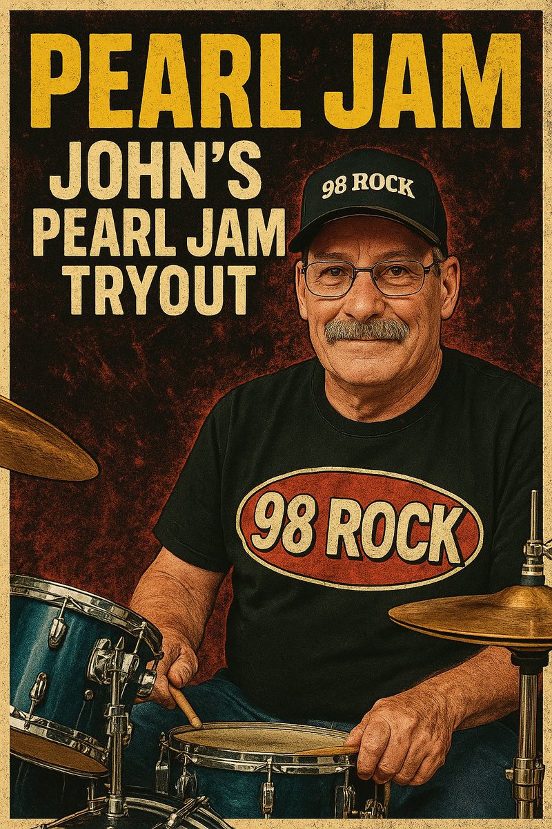 abekanan's tweet image. Get Ready! I have found Matt Cameron’s replacement and the live audition will happen soon. The only thing that would be bigger than me bringing back two Whoppers for two dollars would be me getting Pearl Jam john into the band Pearl Jam.