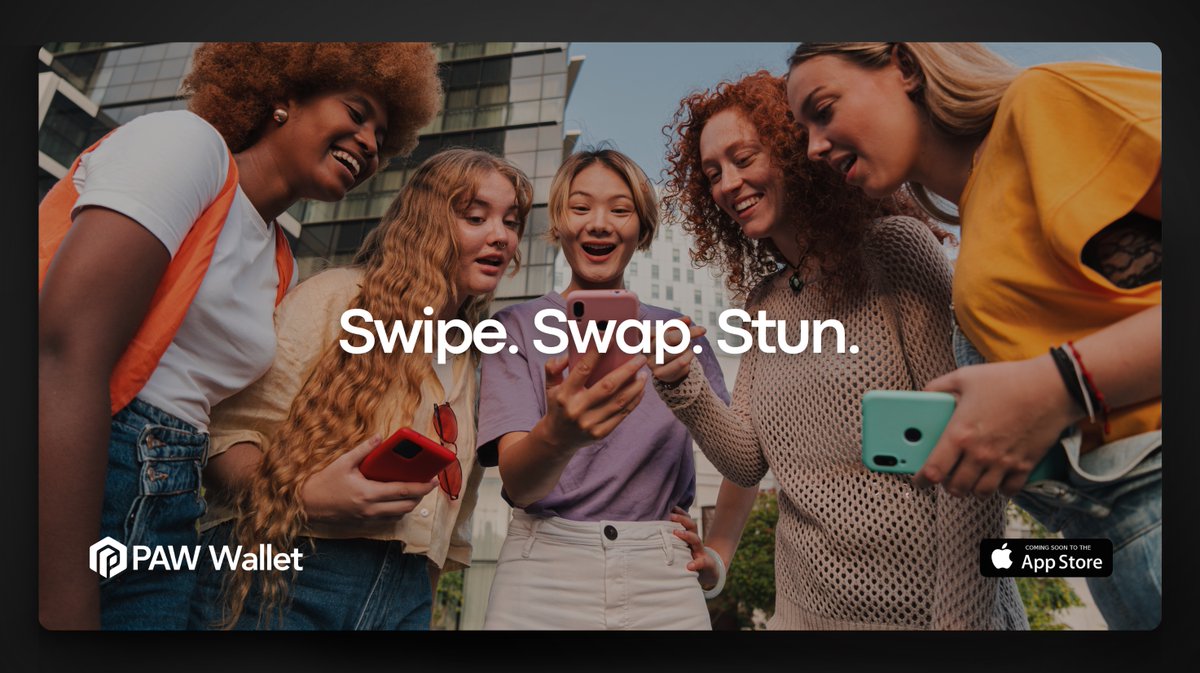 EverythingPAW's tweet image. Every moment’s a &quot;wow&quot; moment with PAW Wallet.

From your first swap to your latest one-tap network switch — it just delivers different.

Coming soon to the App Stores. 📲