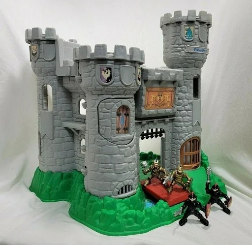 Imagine ripping a cig in the Fisher Price Great Adventures Castle