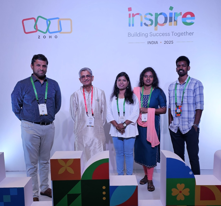 zitraar's tweet photo. Thats a wrap of Zitraar at Zoholics &amp; Inspire India 2025
#TeamZitraar #ZoholicsIndia2025 #ZohoInspire https://t.co/G0lf5GBRPG