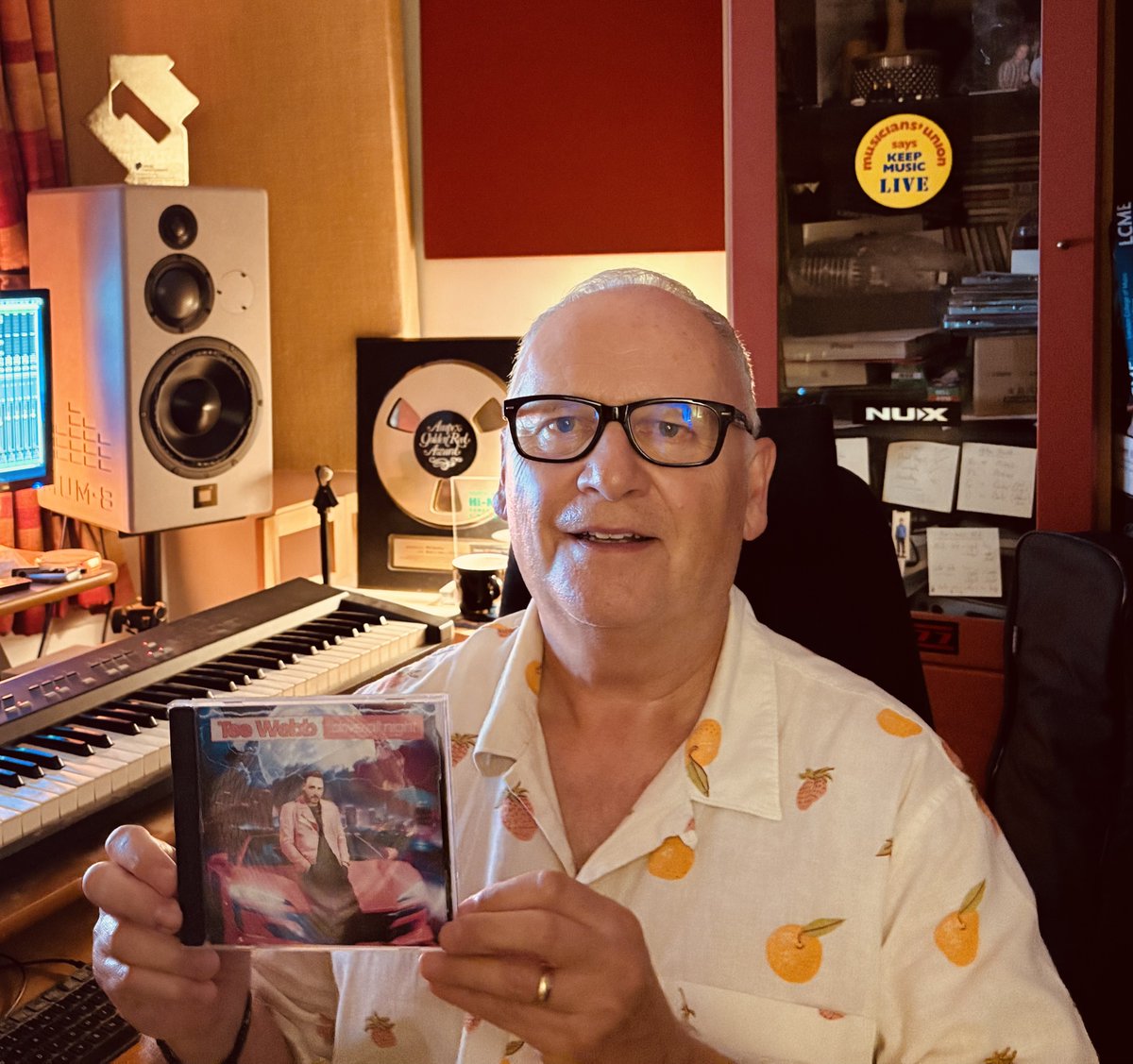 The Tee Webb album DRIVE ALL NIGHT - release date Monday 28th July 2025 on Energise Records and platforms. Great vocals - Tee's building and layering of backing vocals is very unique. The stand-out track for me is 'Landslide' and Matt Pop has done an excellent job on remixing.