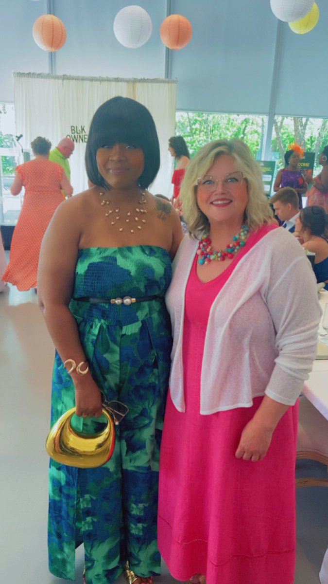It was a pleasure connecting with Hamilton Mayor <a href="/AndreaHorwath/">Andrea Horwath</a>  at the BLK OWNED Hamont Garden Party this weekend! As an entrepreneur, it was inspiring to be among fellow business owners—and even more meaningful to see the mayor show her support.
