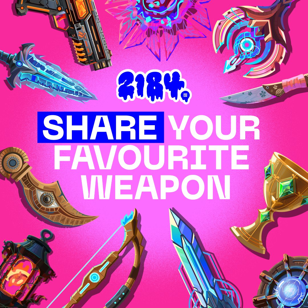 Gas Hero Official (@gasheroofficial) on Twitter photo Share your weapons! 🔫
What’s your favourite weapon in #2184Game? Now’s your time to flex it in the comments and stand a chance to win from the 100 GGUSD prize pool!
To enter:
1️⃣ Like, RT & Follow <a href="/2184Official/">2184 | Game by FSL</a>
2️⃣ Share a screenshot of your favourite weapon in the comments, Share your weapons! 🔫
What’s your favourite weapon in #2184Game? Now’s your time to flex it in the comments and stand a chance to win from the 100 GGUSD prize pool!
To enter:
1️⃣ Like, RT & Follow <a href="/2184Official/">2184 | Game by FSL</a>
2️⃣ Share a screenshot of your favourite weapon in the comments,